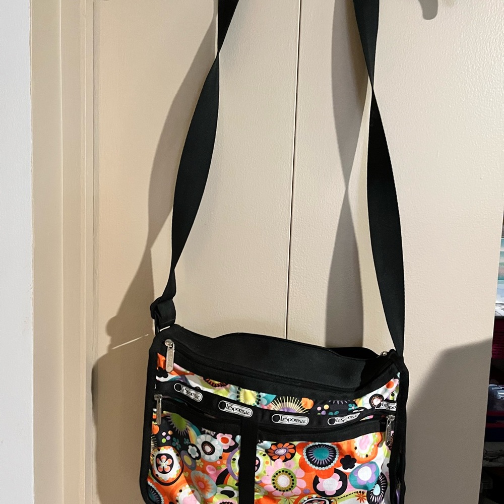 Deluxe Everyday Lesportsac Black Crossbody Bag
